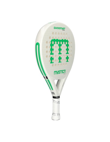 Pala Mystica Quickstart Control Blanco 2024 | Ofertas de pádel